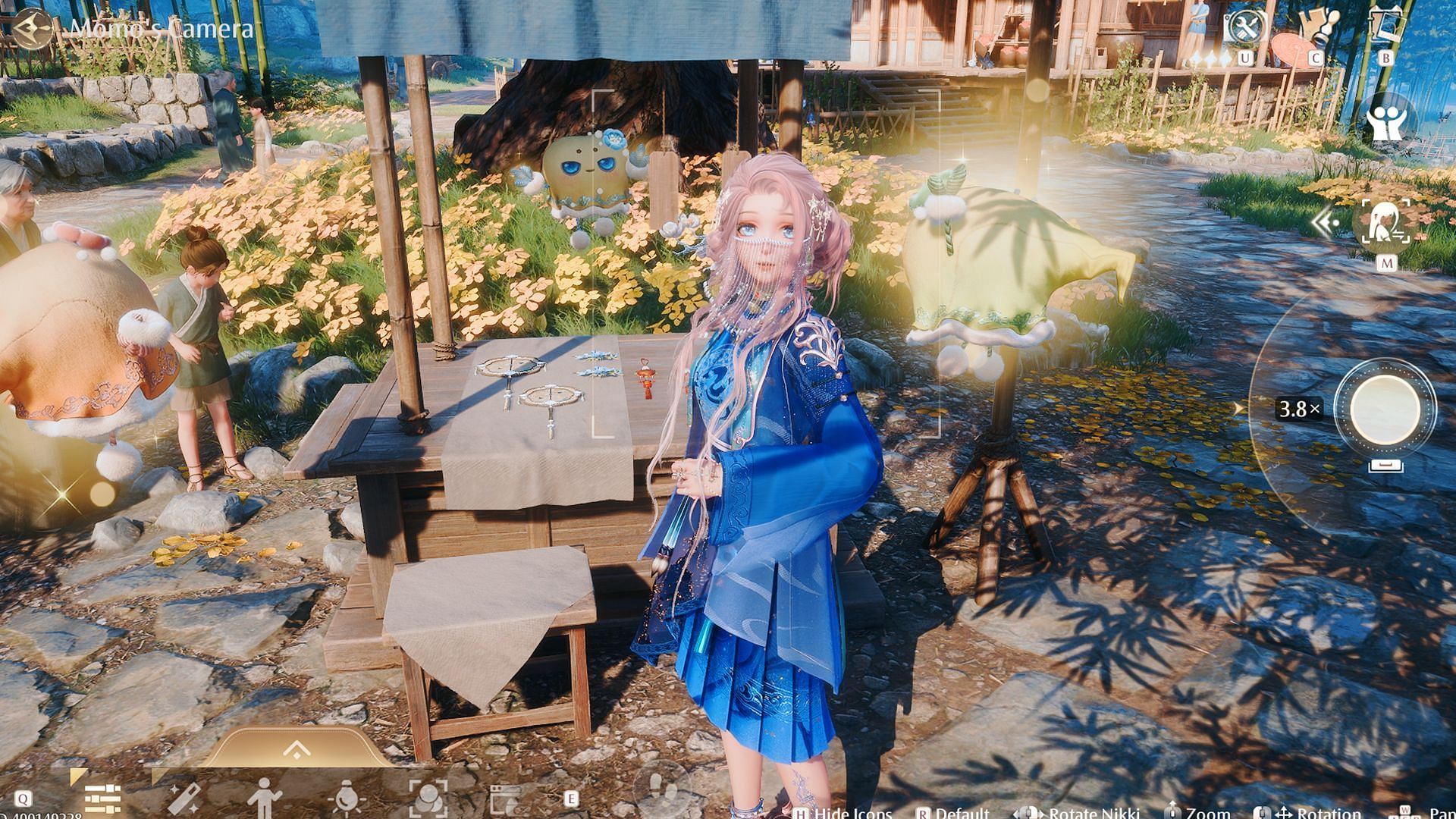 Take a photo with any one Rong Hua Piecey (Image via Sportskeeda Gaming/Infold Games)